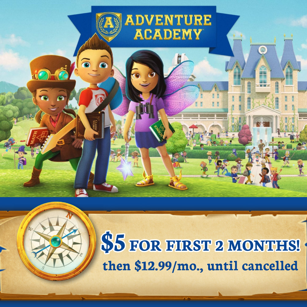 Adventure Academy - click to view offer