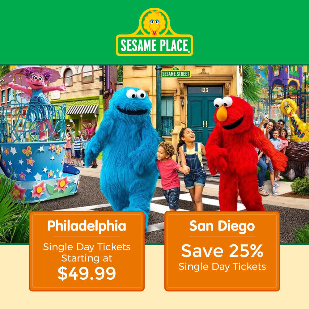 Sesame Place - click to view offer