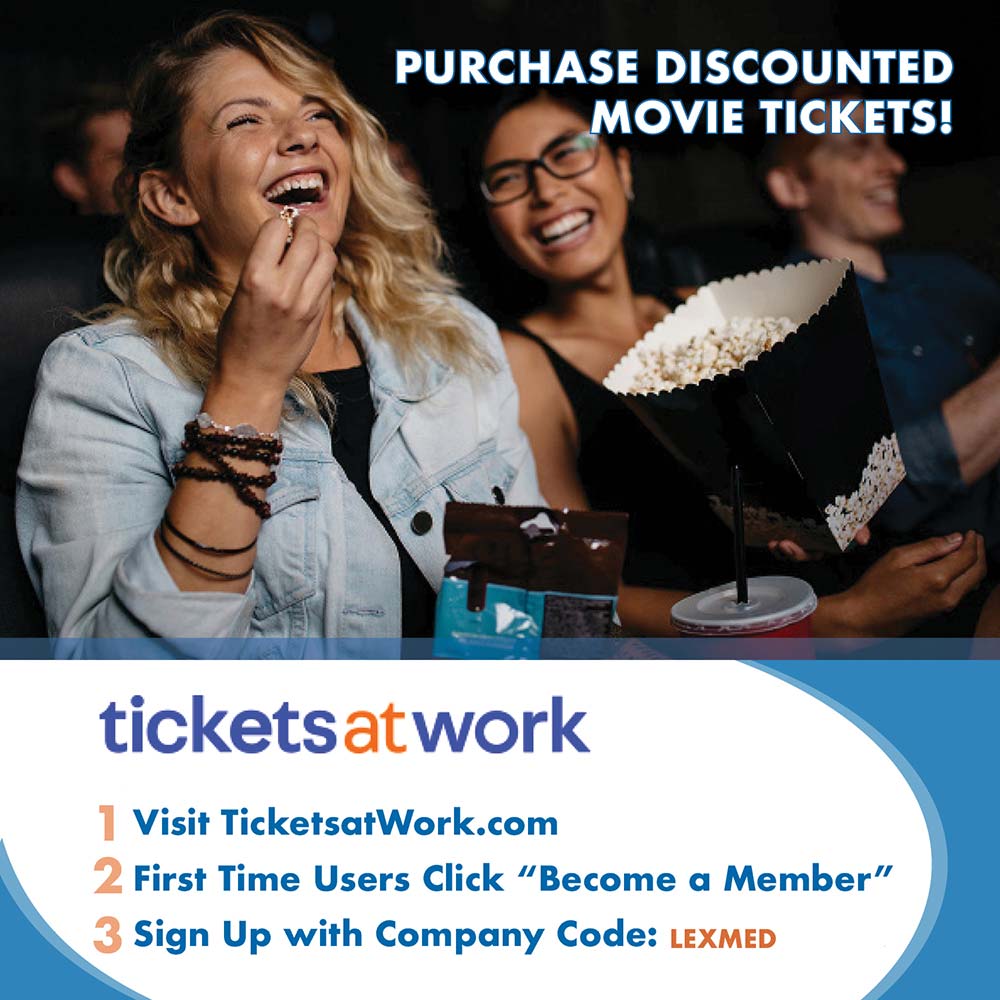 Tickets at Work - click to view offer