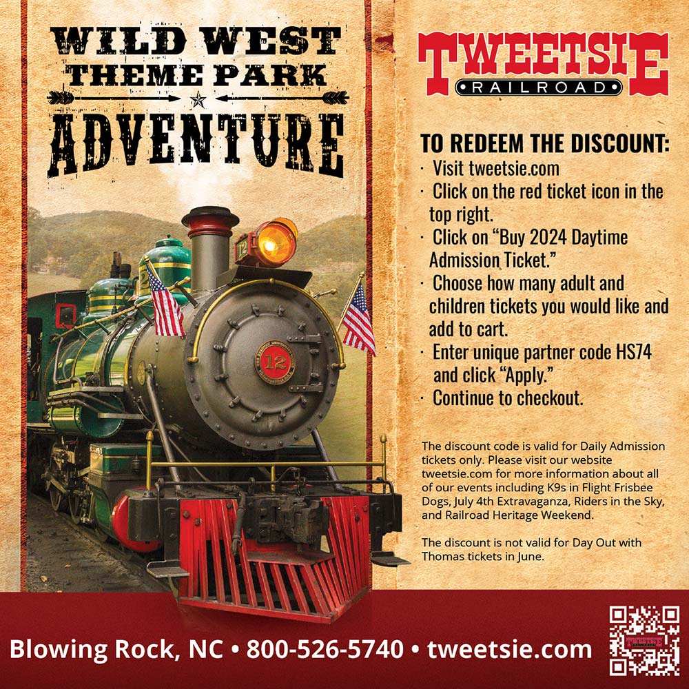Tweetsie Railroad - click to view offer